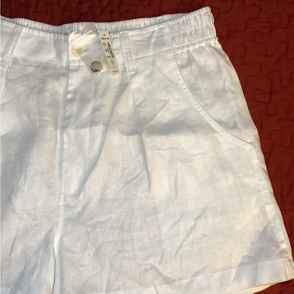 NWT - Madewell linen shorts SZ 14 - Picture 2 of 7